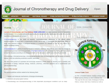 Tablet Screenshot of chronotherapyjournal.net